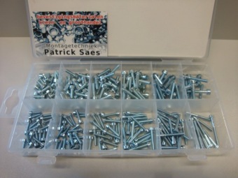 Inbusschrauben m3 en m4  verzinkt